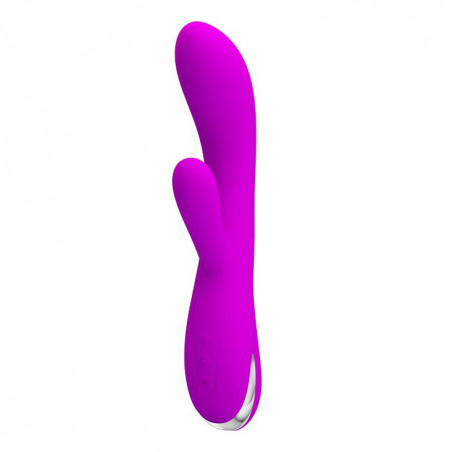 Ogrzewany ciepły wibrator króliczek 12trybów 20cm